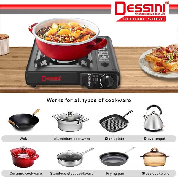 Dapur Gas Mudah Alih Dessini