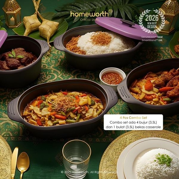 Set Casserole Homeworth 4pcs