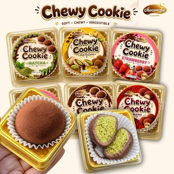 Dubai Chewy Cookie Mochi Kunafa